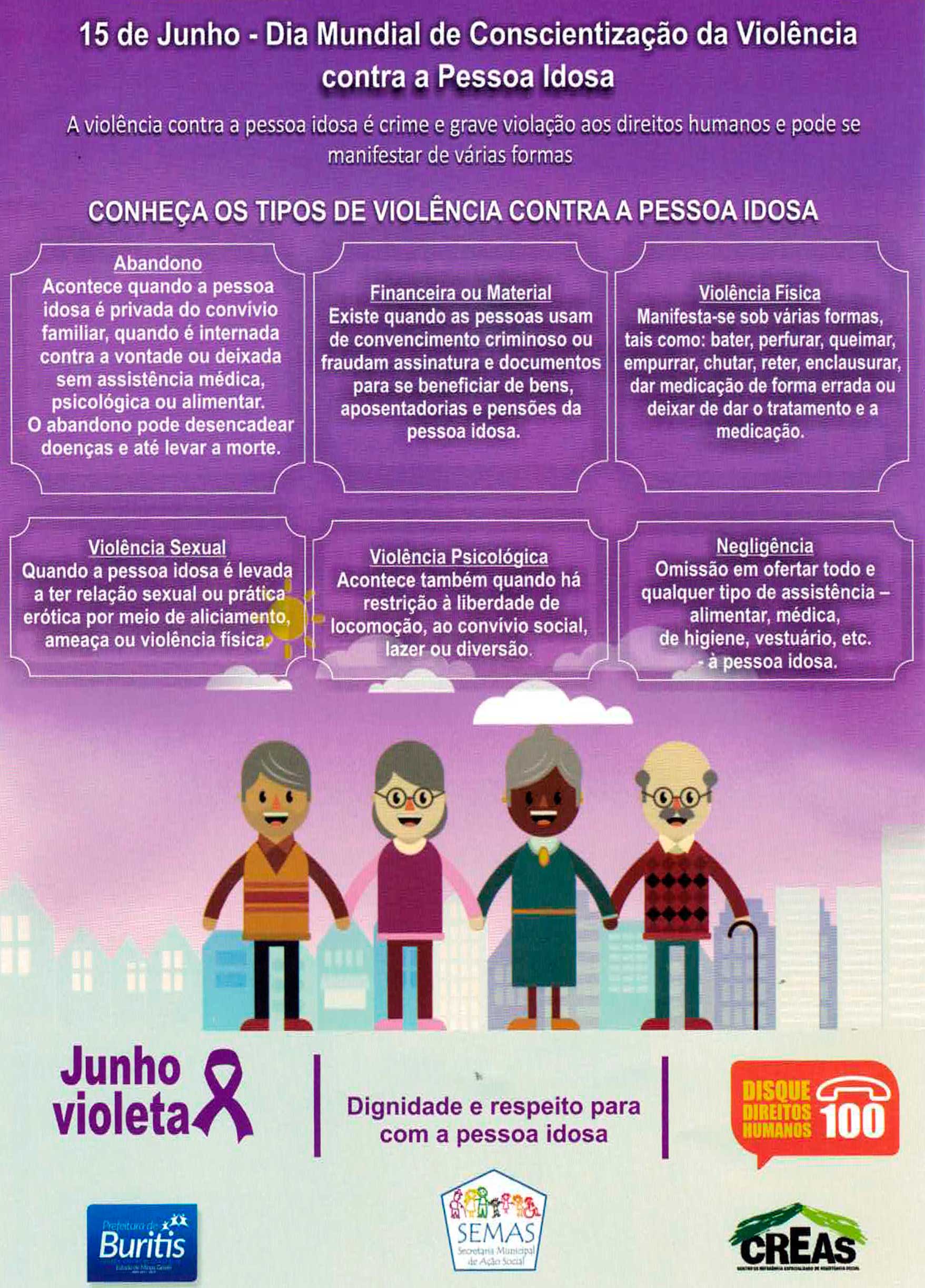 CREAS - Taboquinha realiza ação de Conscientização da Violência Contra ...